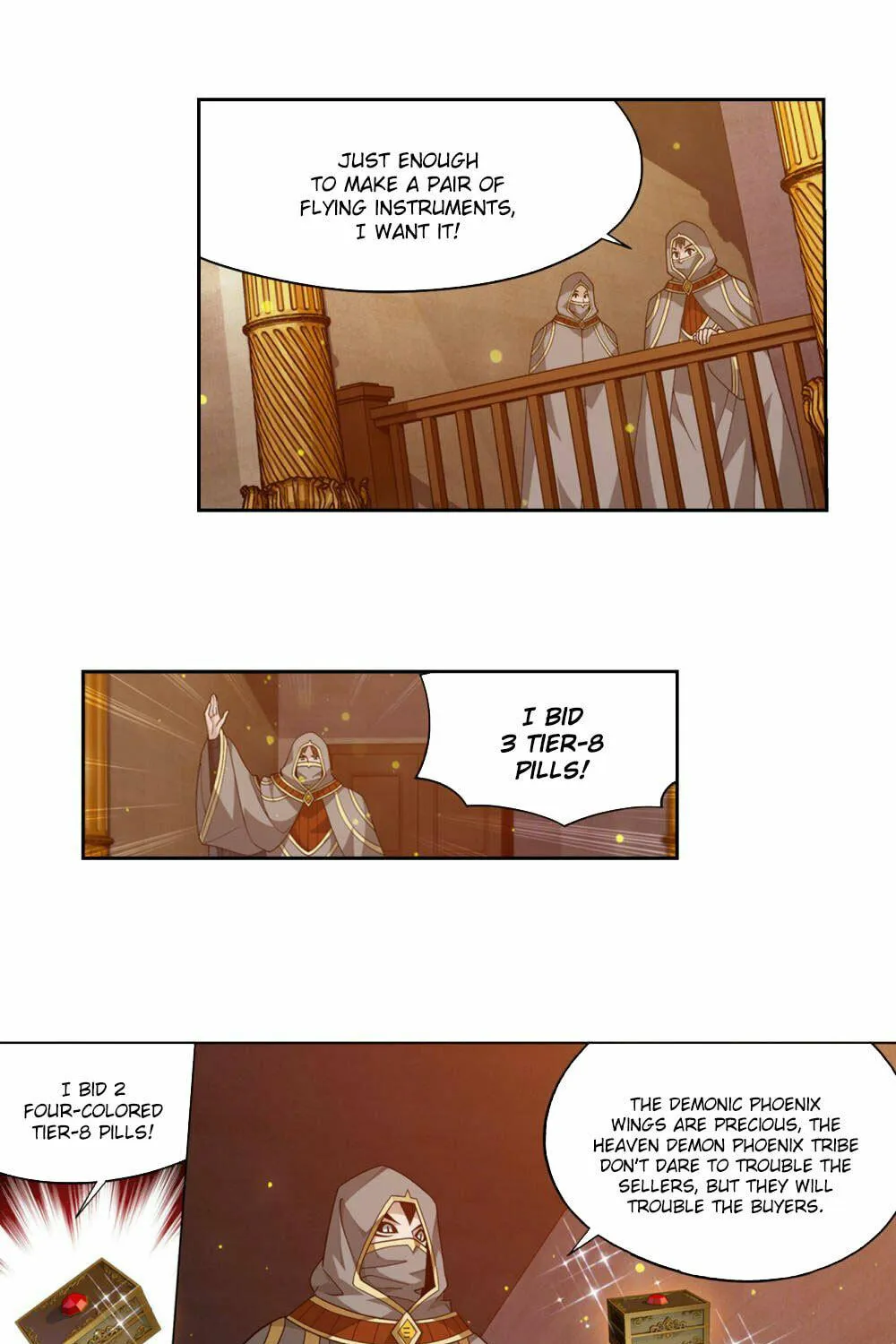 Battle Through the Heavens (Colored) Chapter 363 page 8 - 