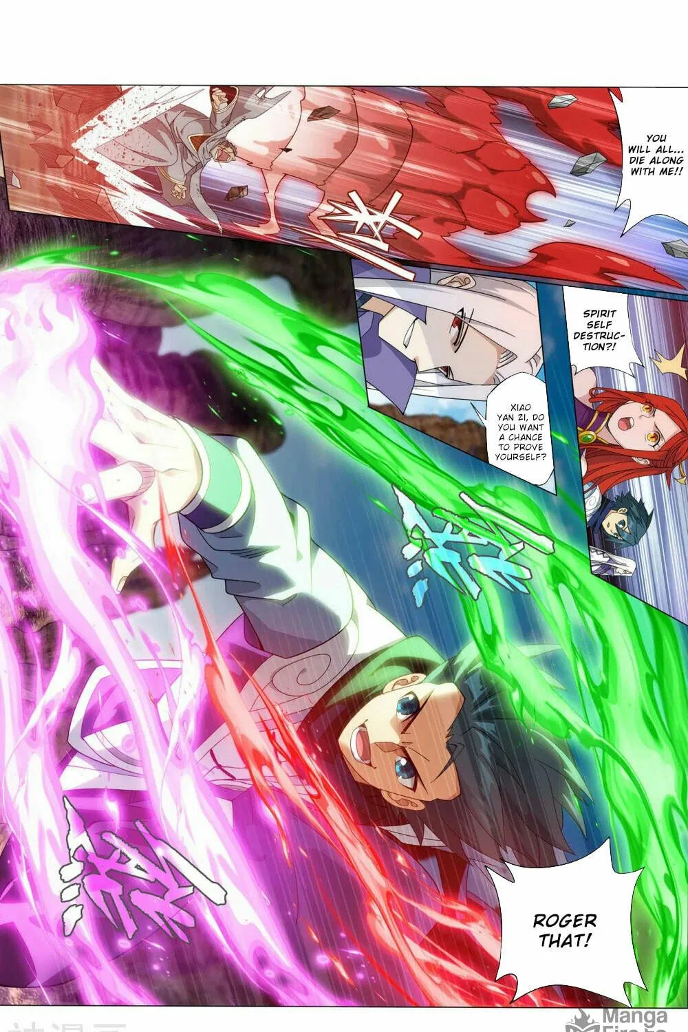 Battle Through the Heavens (Colored) Chapter 364 page 33 - 