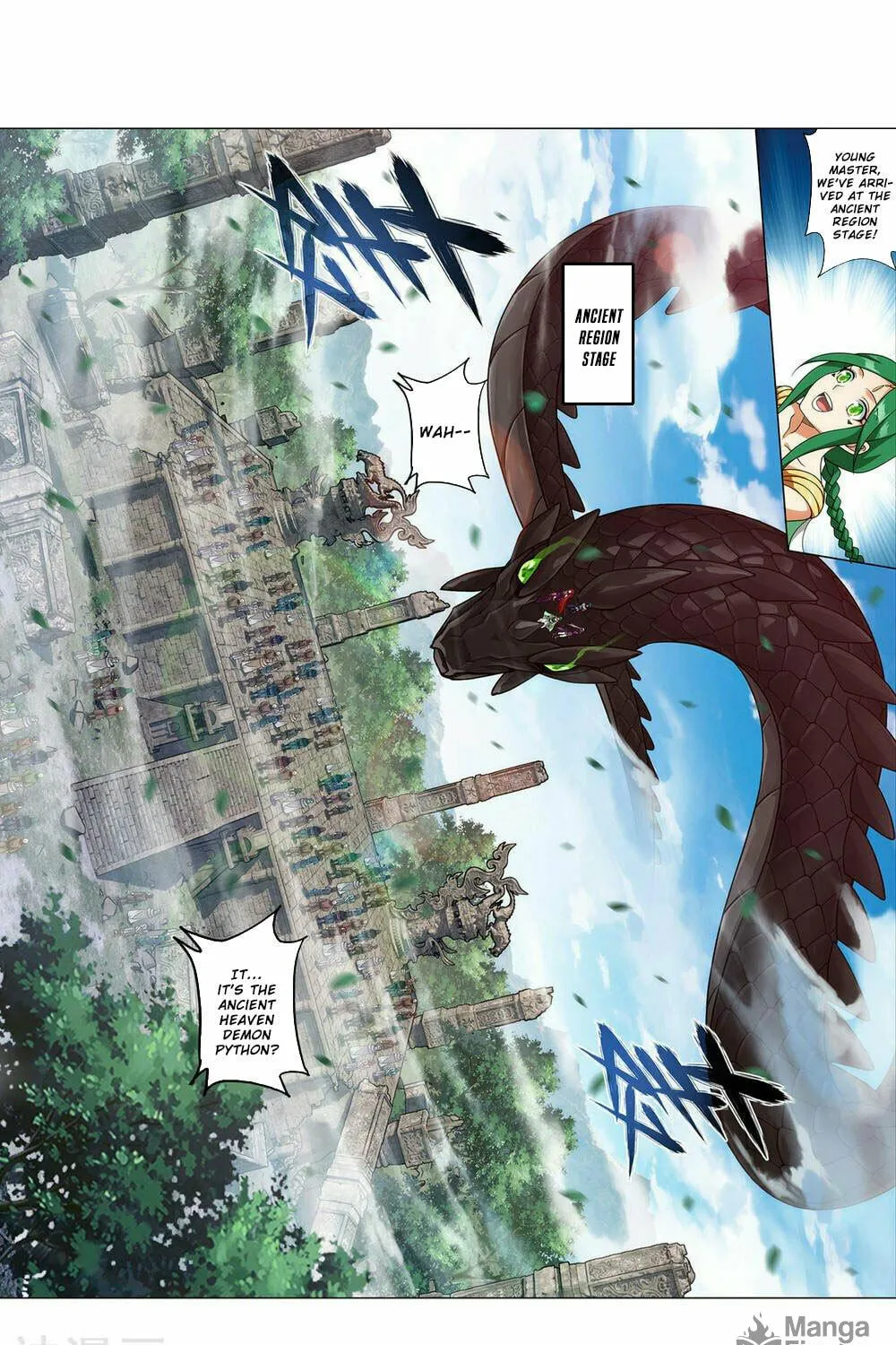Battle Through the Heavens (Colored) Chapter 368 page 20 - 