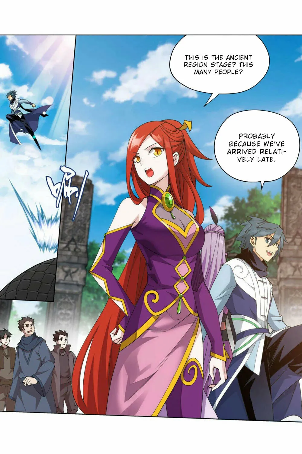 Battle Through the Heavens (Colored) Chapter 368 page 22 - 