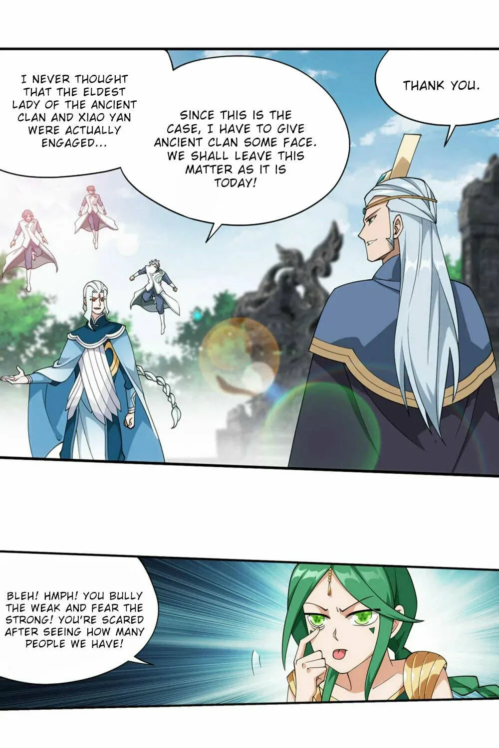 Battle Through the Heavens (Colored) Chapter 369 page 14 - 