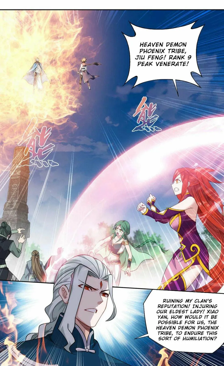 Battle Through the Heavens (Colored) Chapter 369 page 4 - 