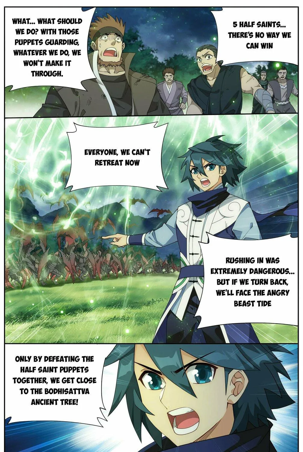 Battle Through the Heavens (Colored) Chapter 371 page 10 - 