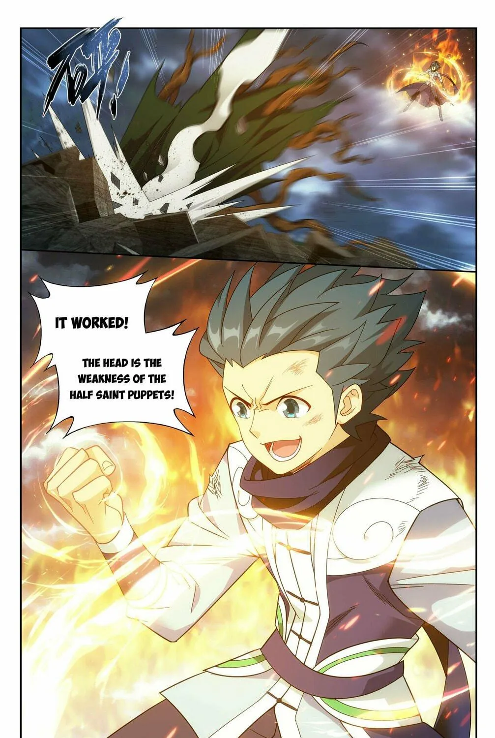 Battle Through the Heavens (Colored) Chapter 372 page 12 - 