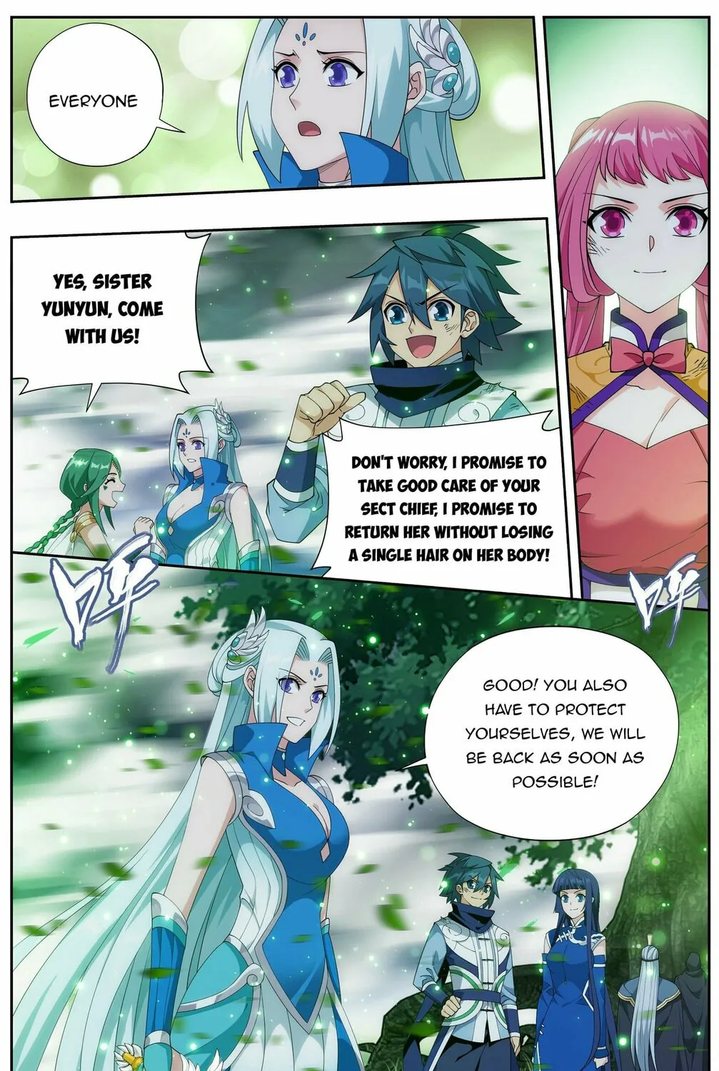 Battle Through the Heavens (Colored) Chapter 372 page 28 - 