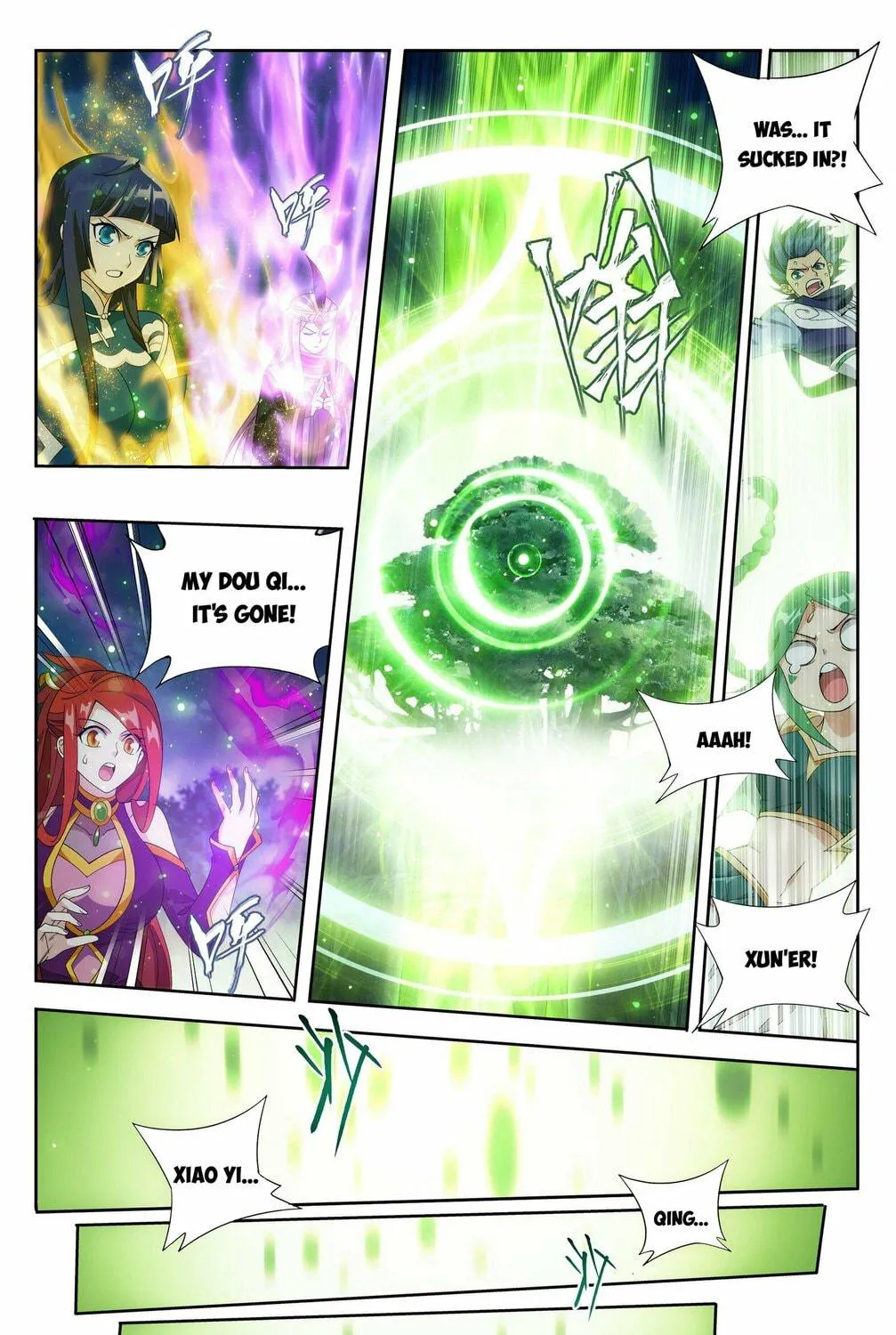 Battle Through the Heavens (Colored) Chapter 372 page 36 - 