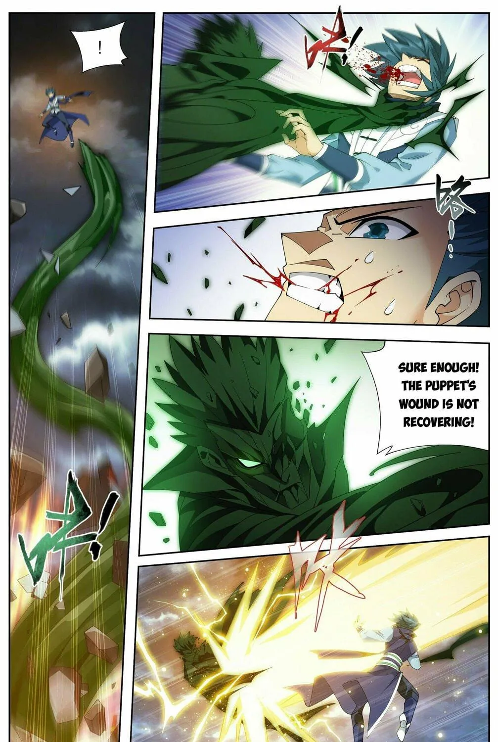 Battle Through the Heavens (Colored) Chapter 372 page 6 - 