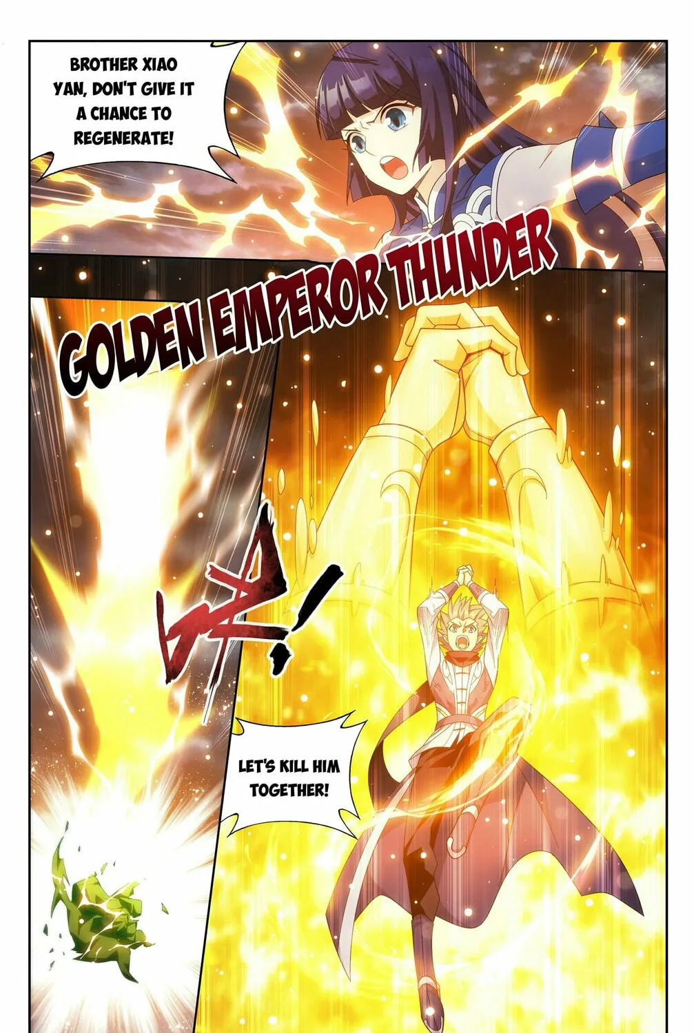 Battle Through the Heavens (Colored) Chapter 372 page 8 - 