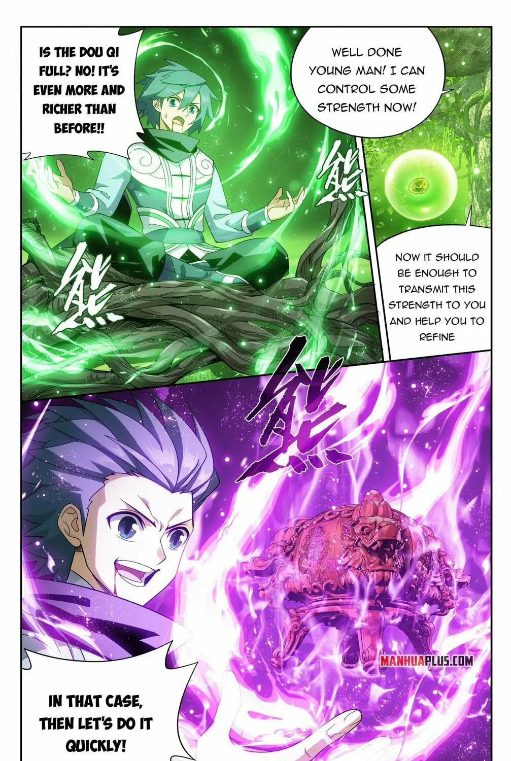 Battle Through the Heavens (Colored) Chapter 373 page 37 - 