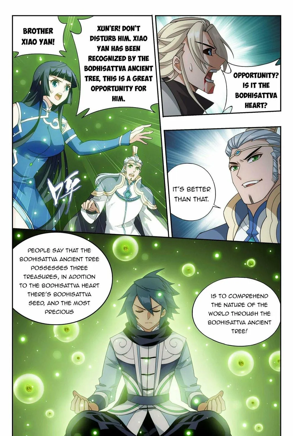 Battle Through the Heavens (Colored) Chapter 374 page 18 - 