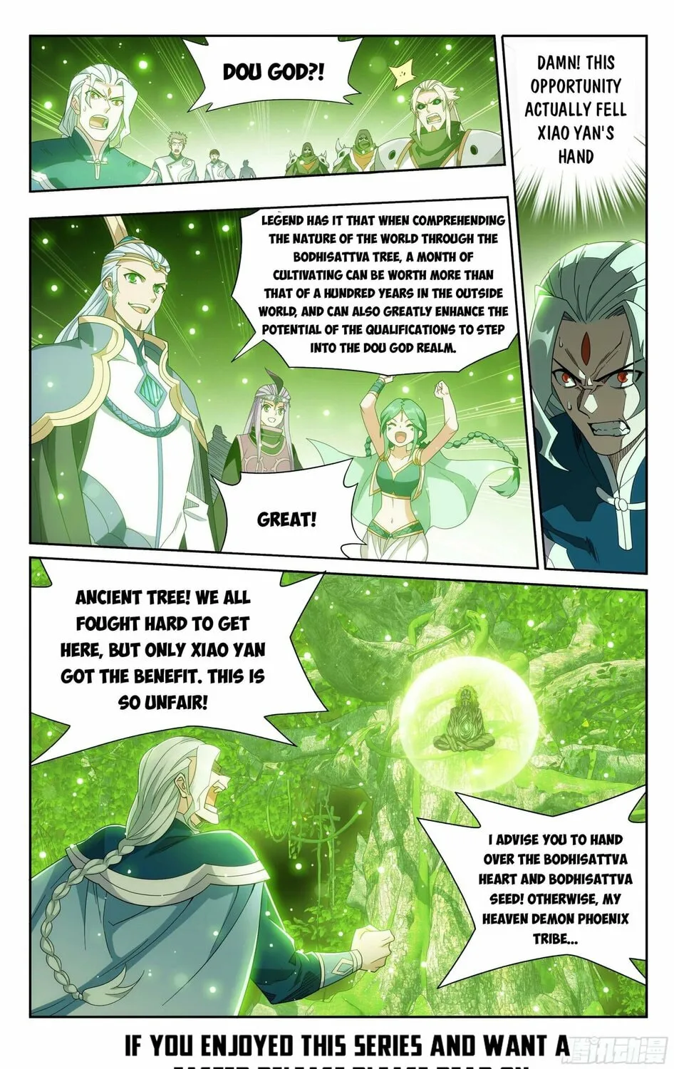 Battle Through the Heavens (Colored) Chapter 374 page 22 - 
