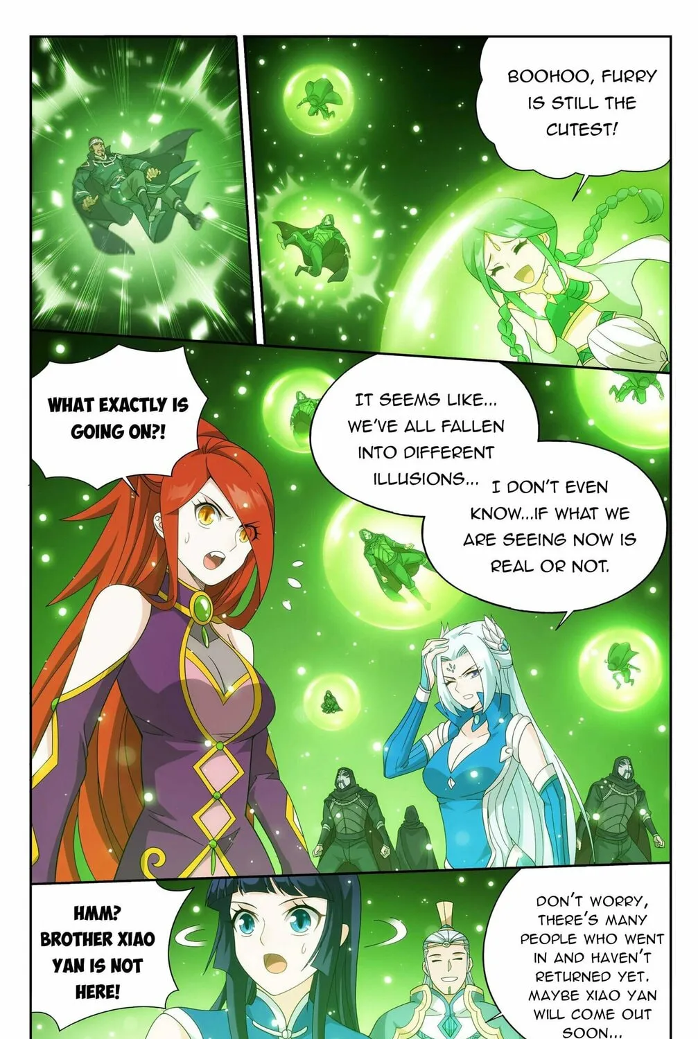 Battle Through the Heavens (Colored) Chapter 374 page 8 - 