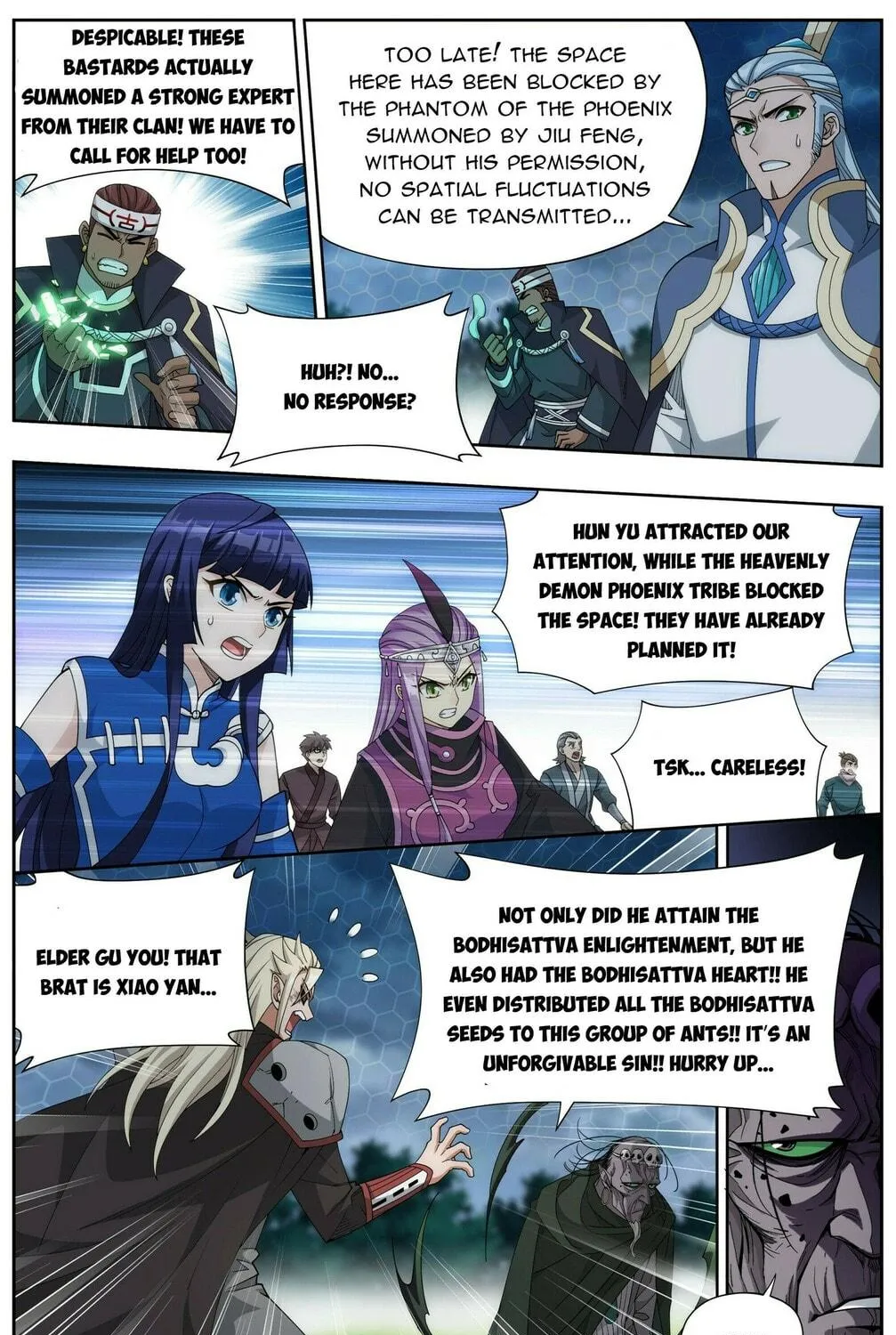 Battle Through the Heavens (Colored) Chapter 375 page 18 - 