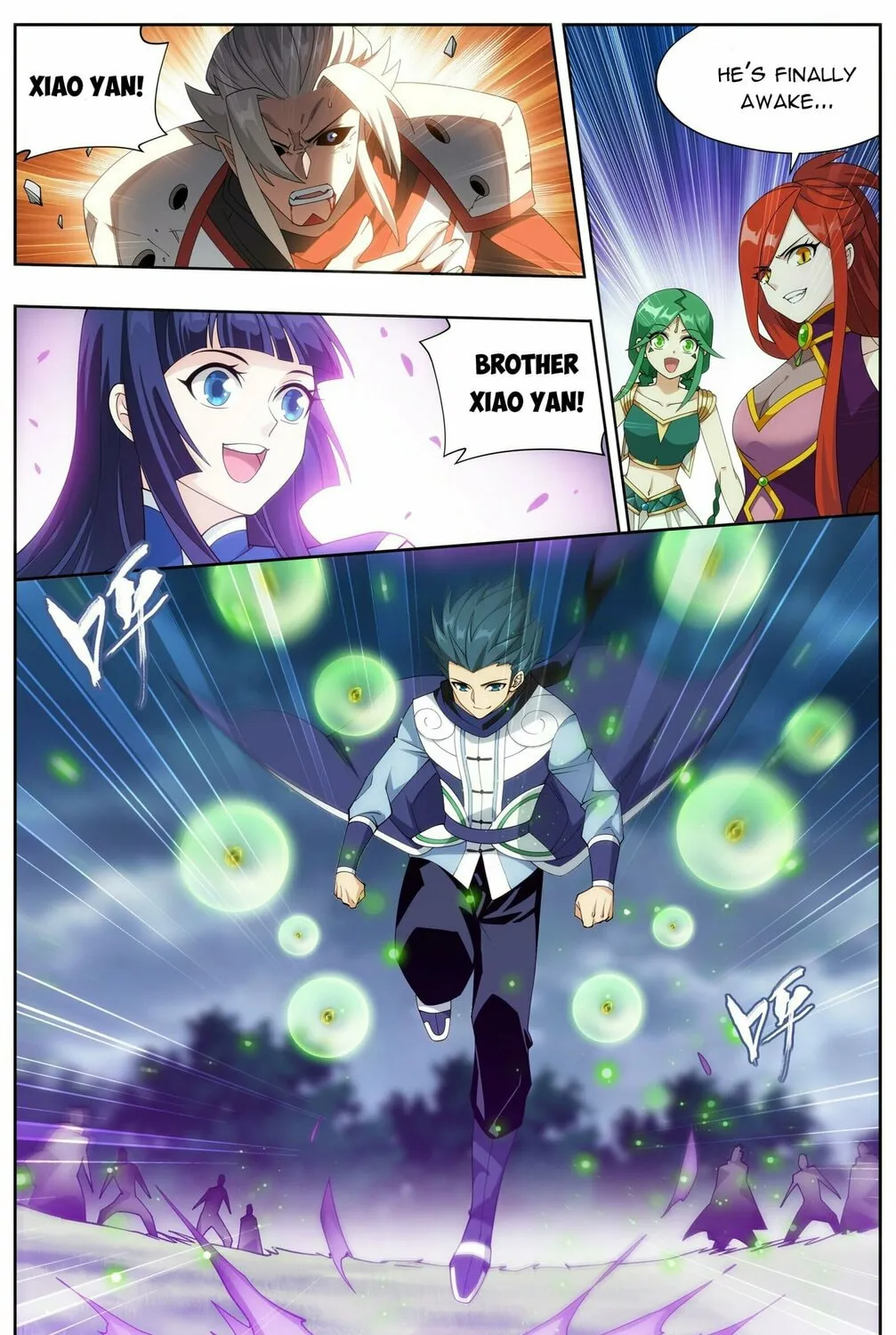 Battle Through the Heavens (Colored) Chapter 375 page 3 - 