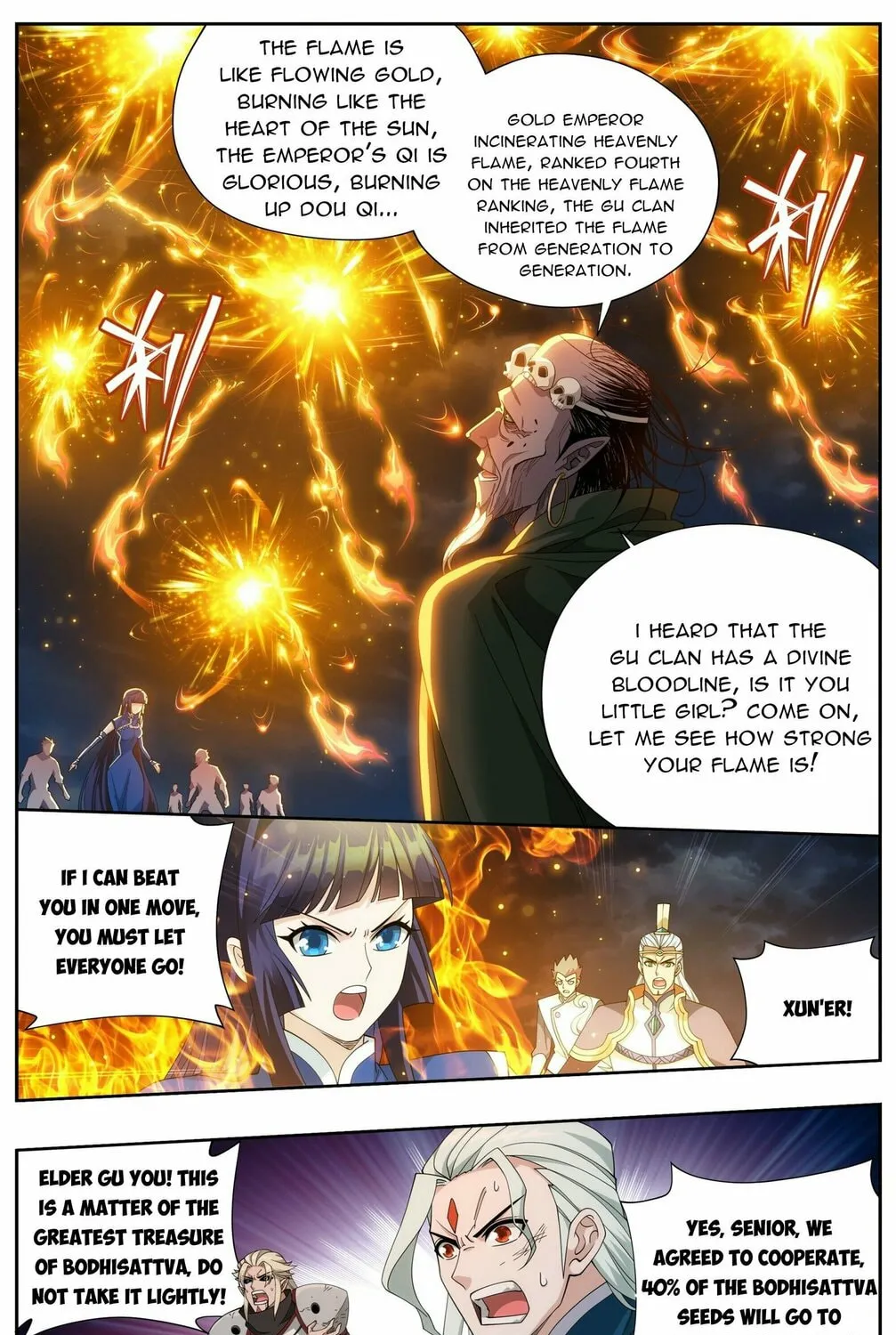 Battle Through the Heavens (Colored) Chapter 375 page 24 - 