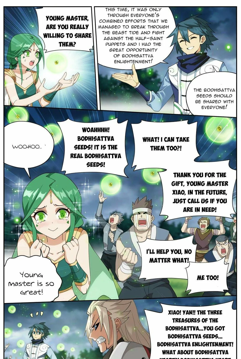 Battle Through the Heavens (Colored) Chapter 375 page 9 - 
