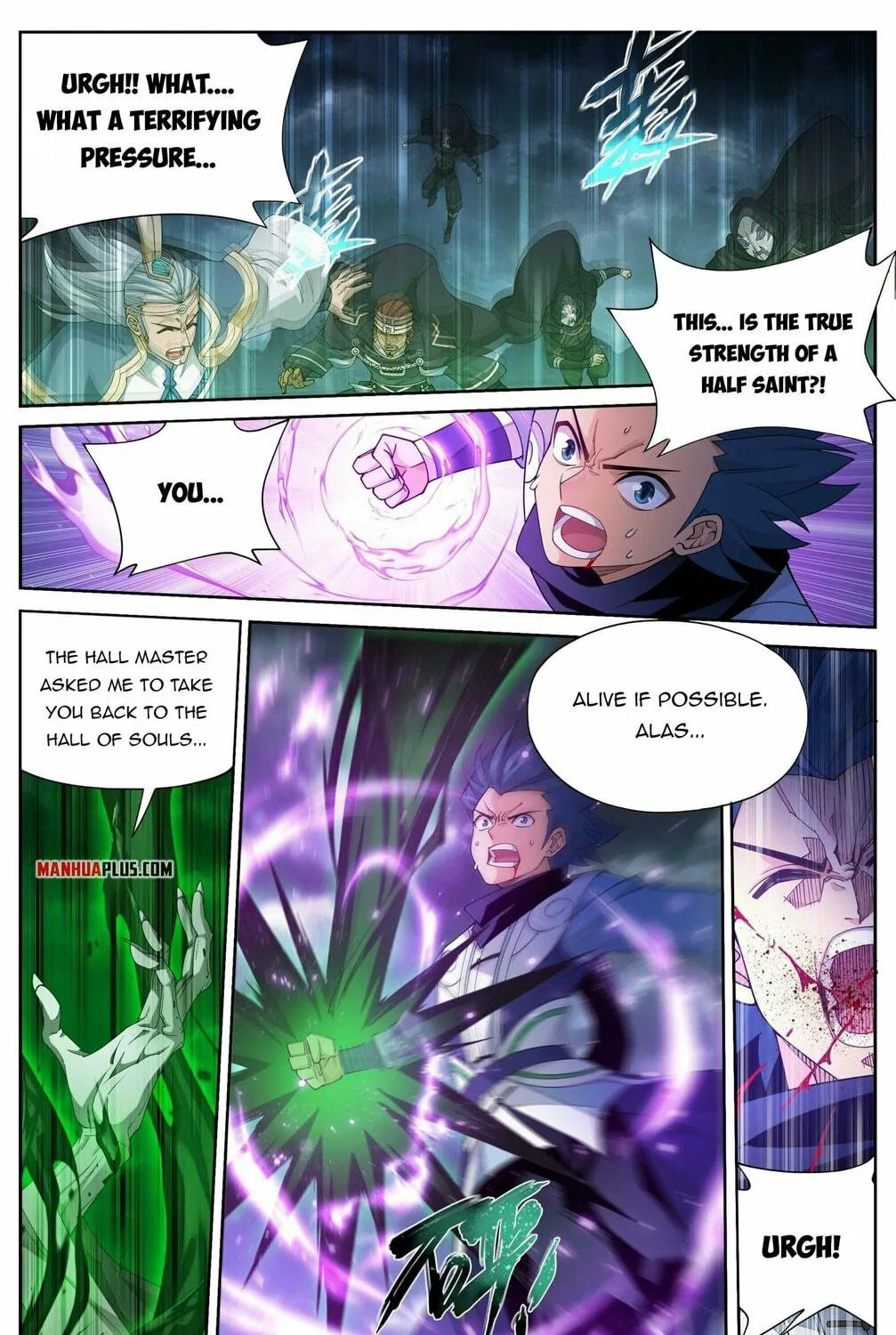 Battle Through the Heavens (Colored) Chapter 376 page 18 - 