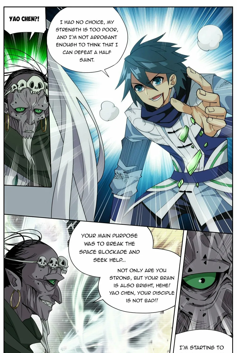 Battle Through the Heavens (Colored) Chapter 376 page 23 - 