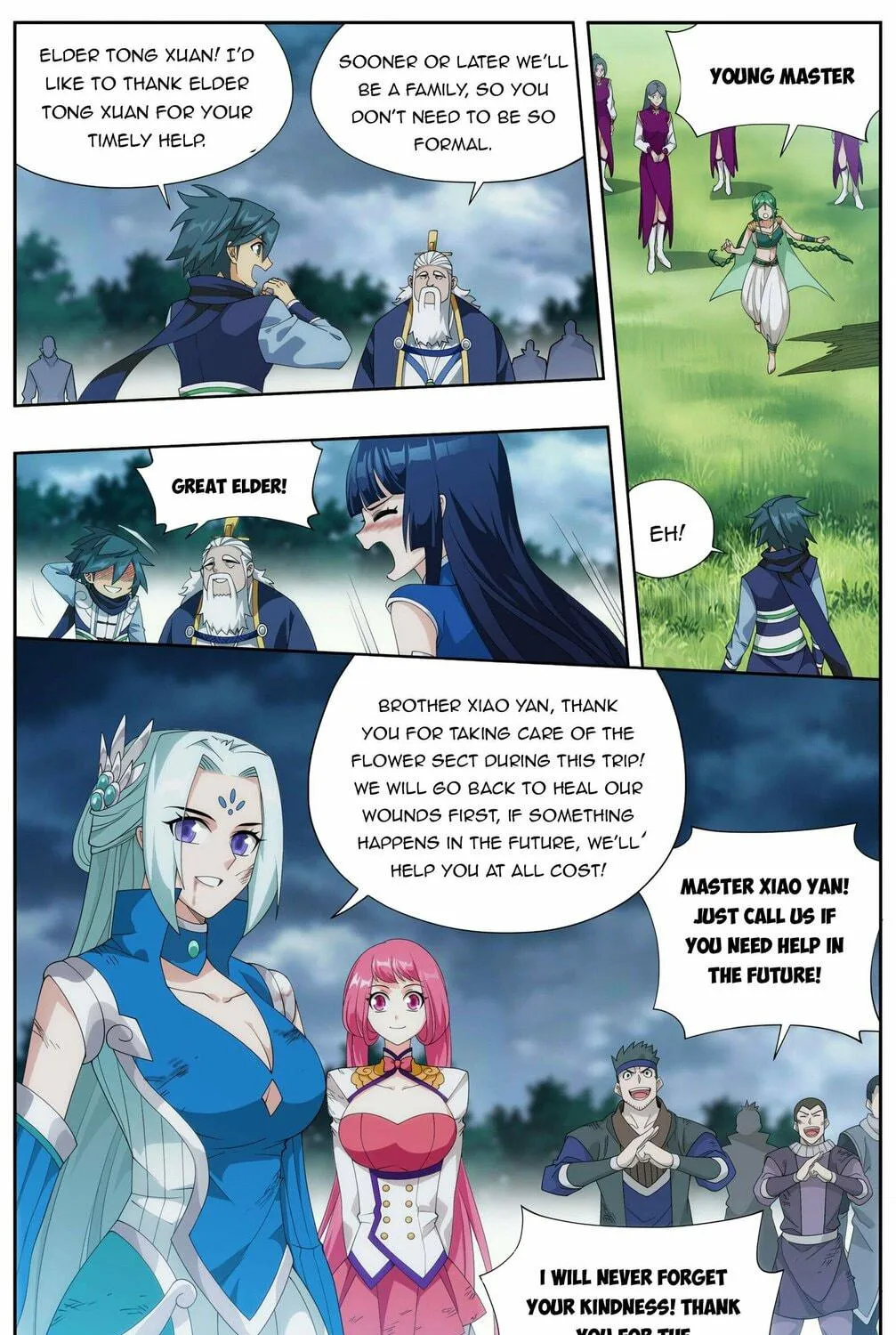 Battle Through the Heavens (Colored) Chapter 376 page 37 - 
