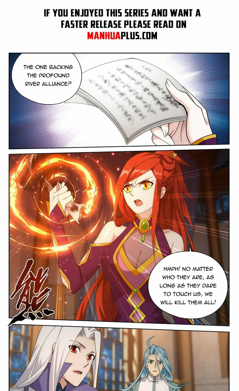 Battle Through the Heavens (Colored) Chapter 378 page 3 - 