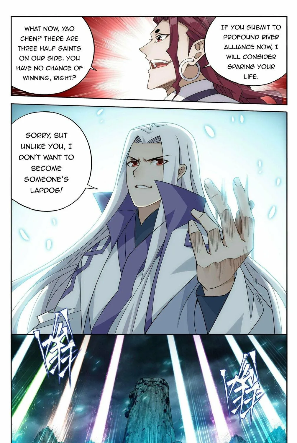 Battle Through the Heavens (Colored) Chapter 378 page 23 - 