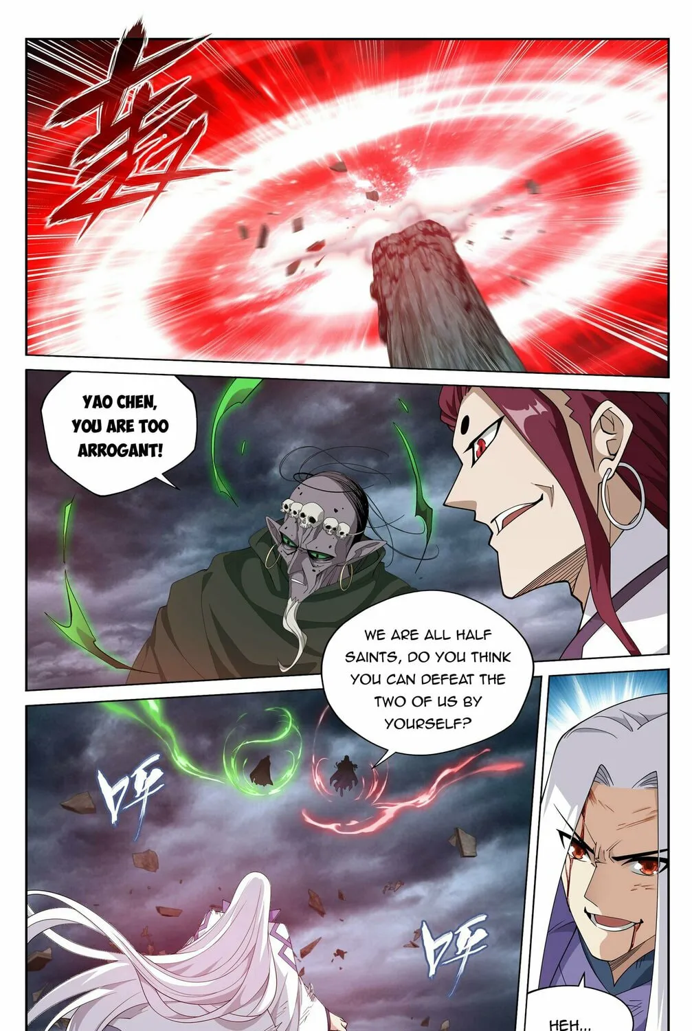 Battle Through the Heavens (Colored) Chapter 378 page 33 - 