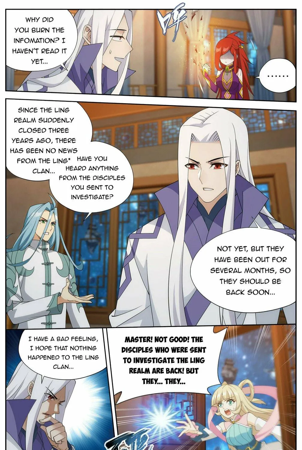 Battle Through the Heavens (Colored) Chapter 378 page 5 - 