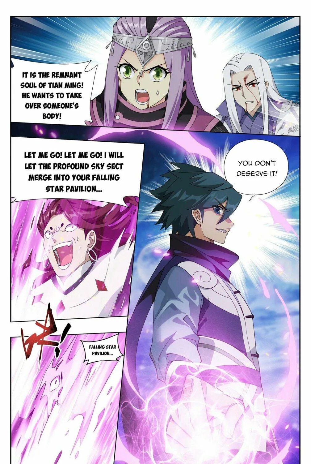 Battle Through the Heavens (Colored) Chapter 380 page 22 - 
