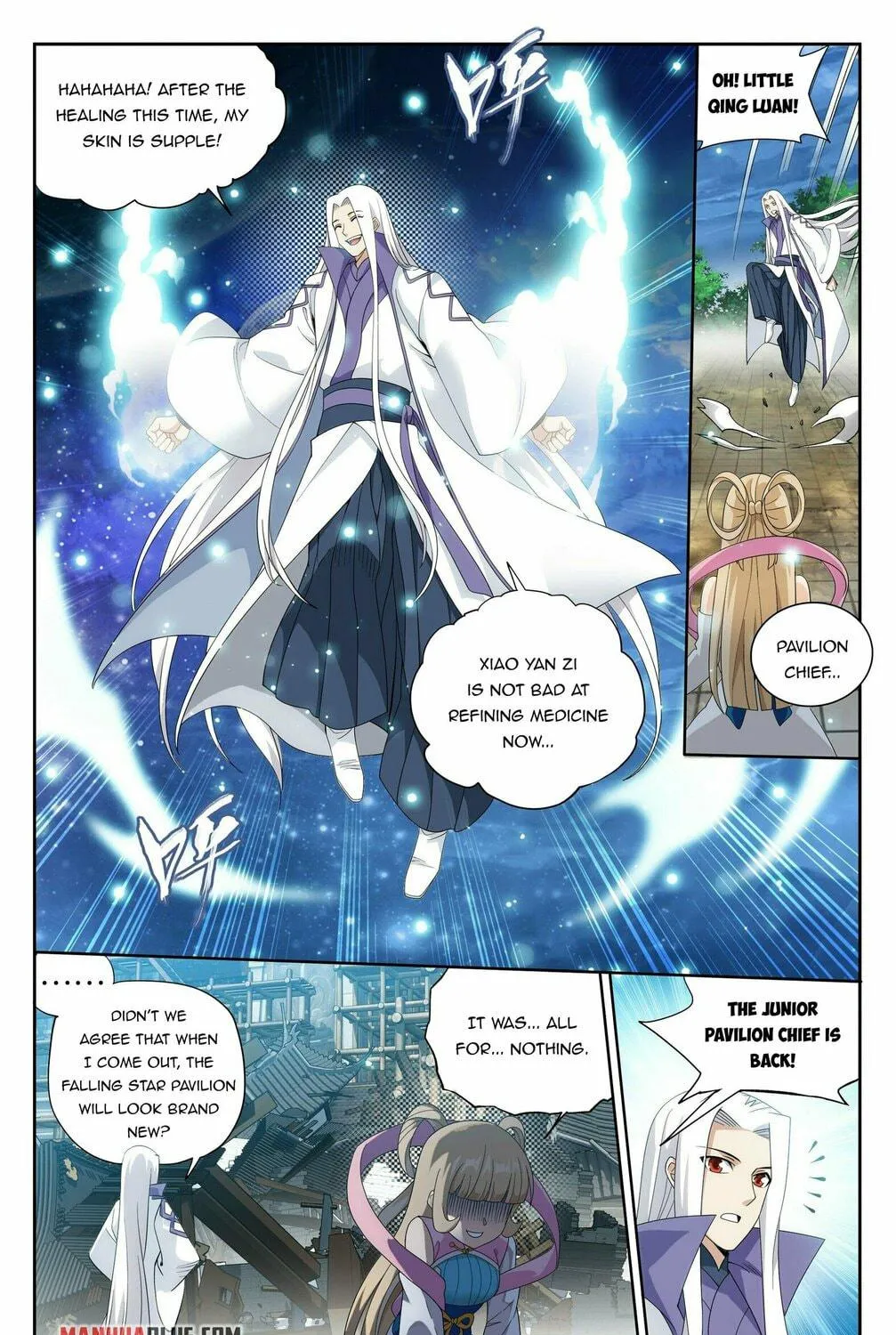 Battle Through the Heavens (Colored) Chapter 381 page 11 - 