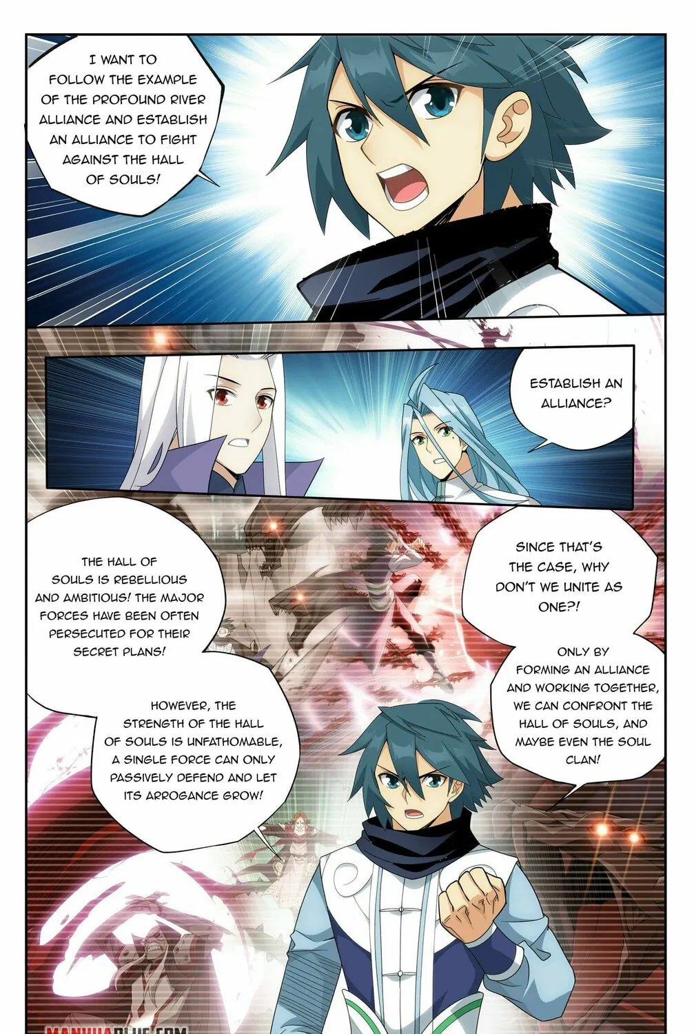 Battle Through the Heavens (Colored) Chapter 381 page 21 - 