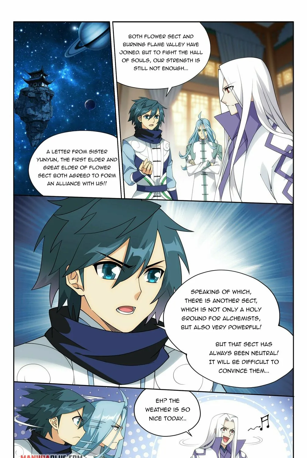 Battle Through the Heavens (Colored) Chapter 381 page 45 - 