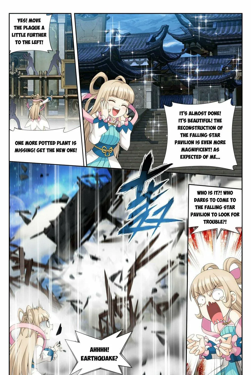 Battle Through the Heavens (Colored) Chapter 381 page 9 - 