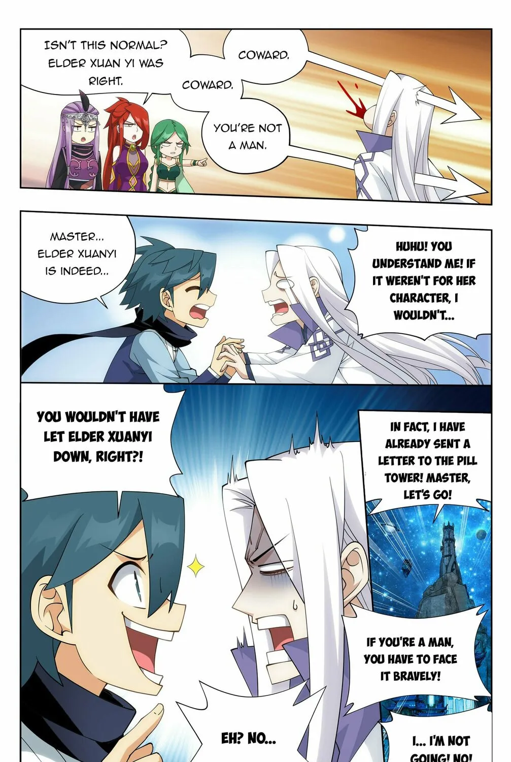 Battle Through the Heavens (Colored) Chapter 382 page 8 - 