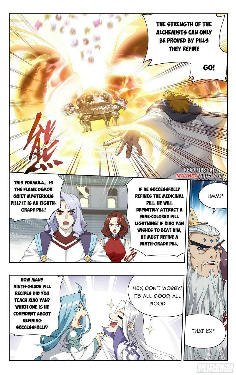 Battle Through the Heavens (Colored) Chapter 383.5 page 5 - 