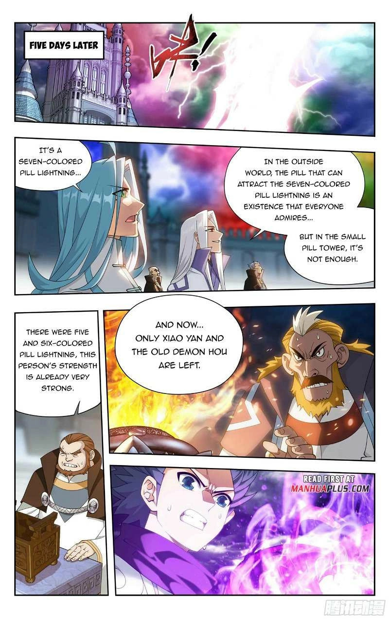 Battle Through the Heavens (Colored) Chapter 383.5 page 10 - 