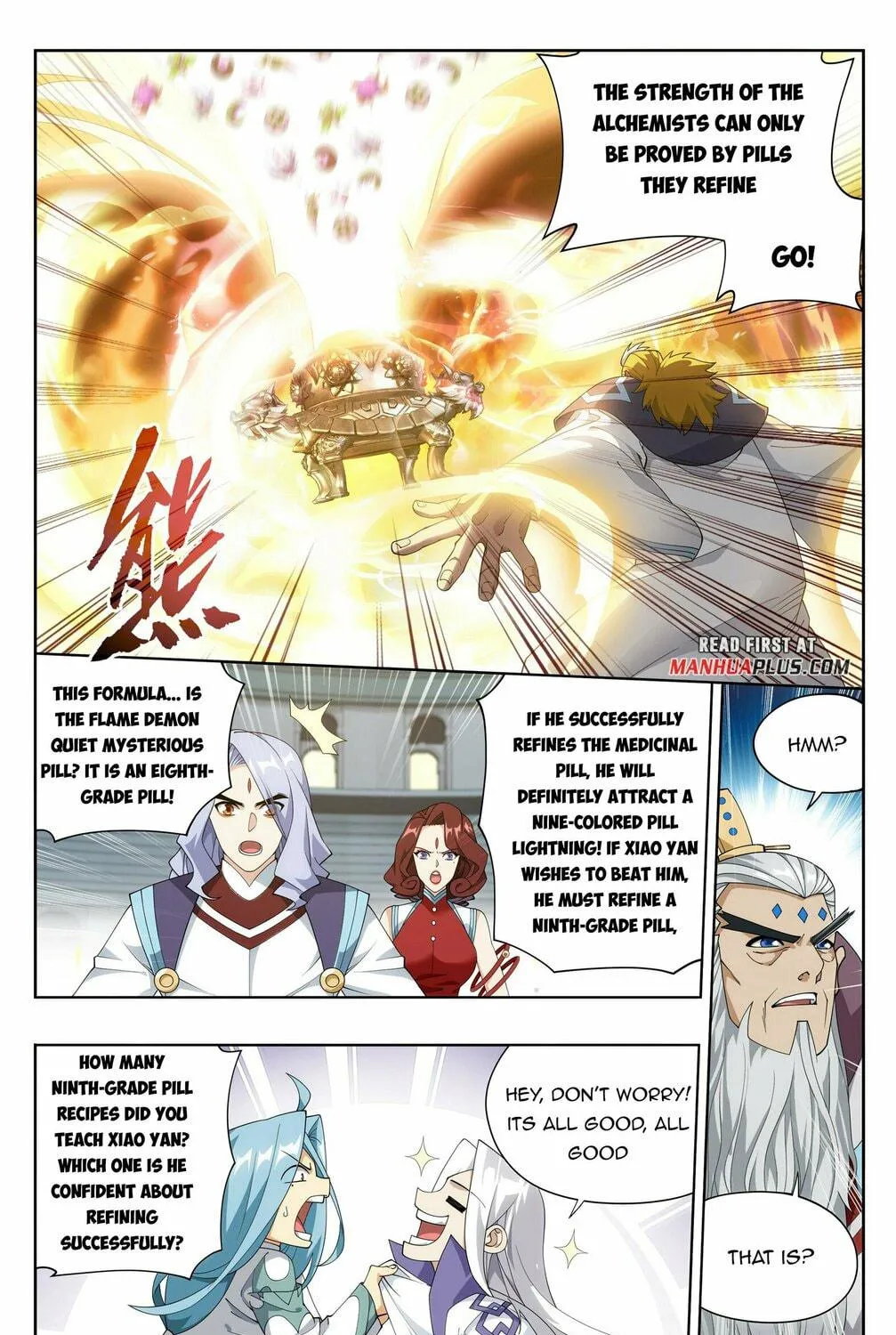 Battle Through the Heavens (Colored) Chapter 383 page 11 - 