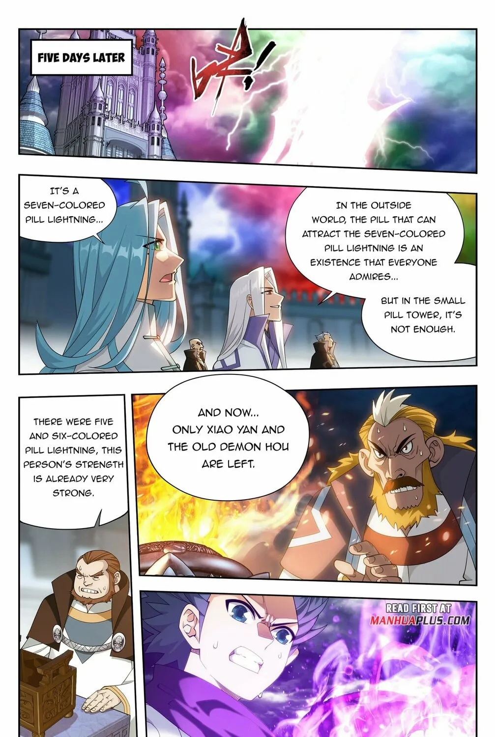 Battle Through the Heavens (Colored) Chapter 383 page 21 - 