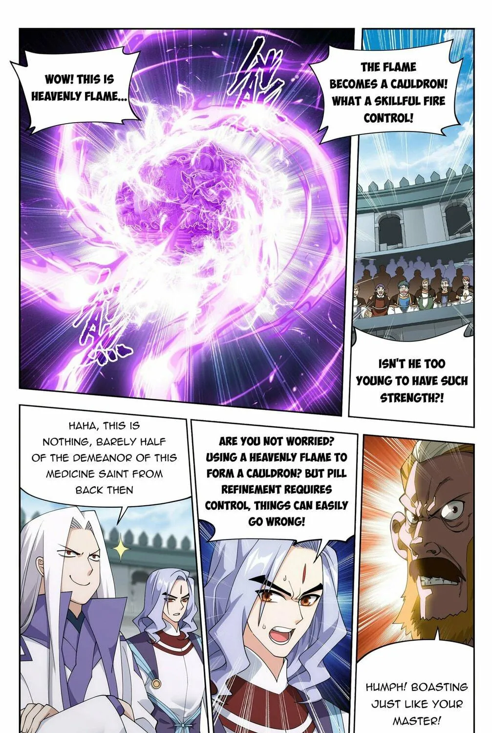 Battle Through the Heavens (Colored) Chapter 383 page 9 - 