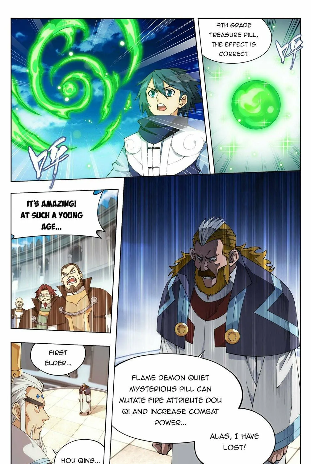 Battle Through the Heavens (Colored) Chapter 384 page 17 - 