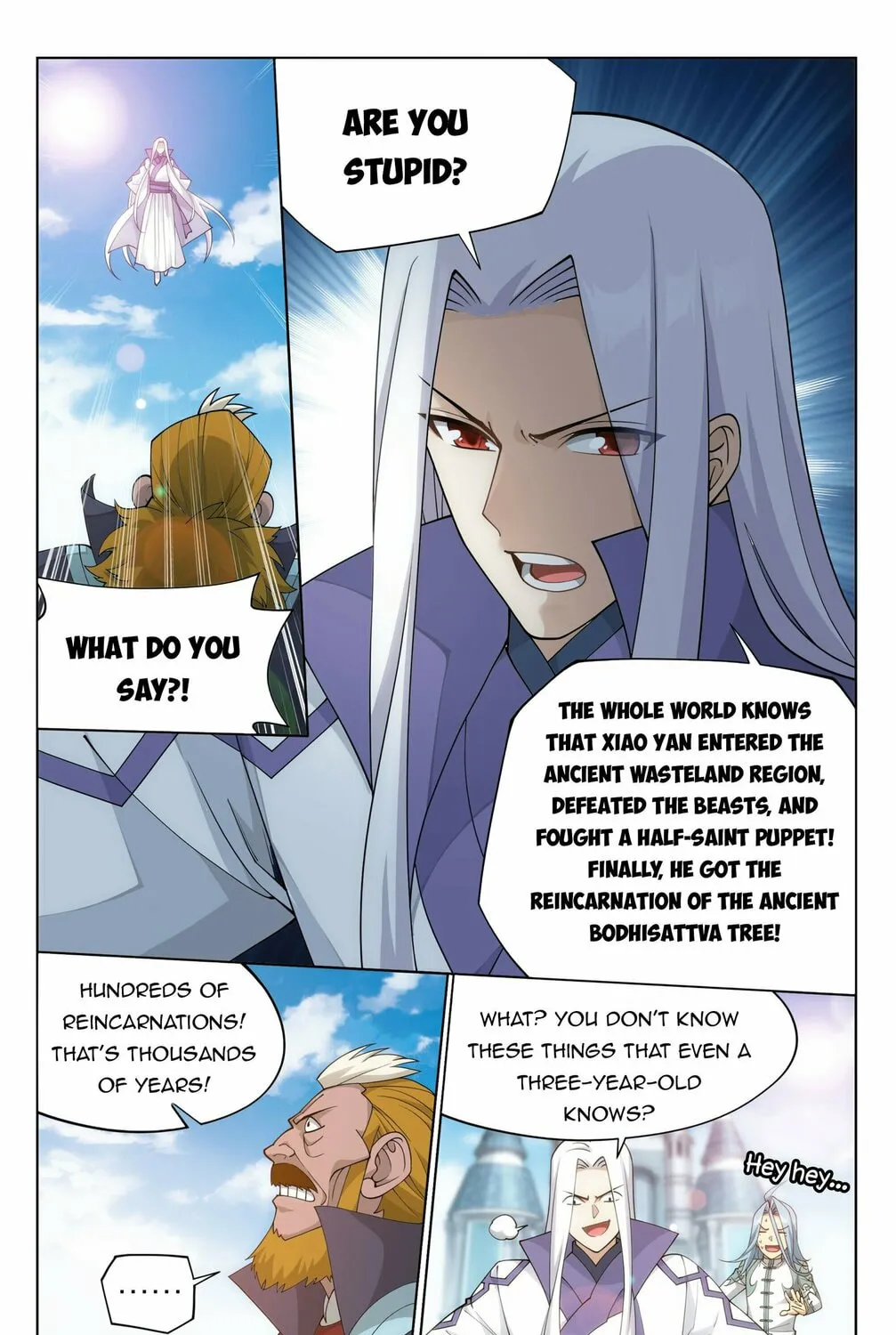 Battle Through the Heavens (Colored) Chapter 384 page 21 - 