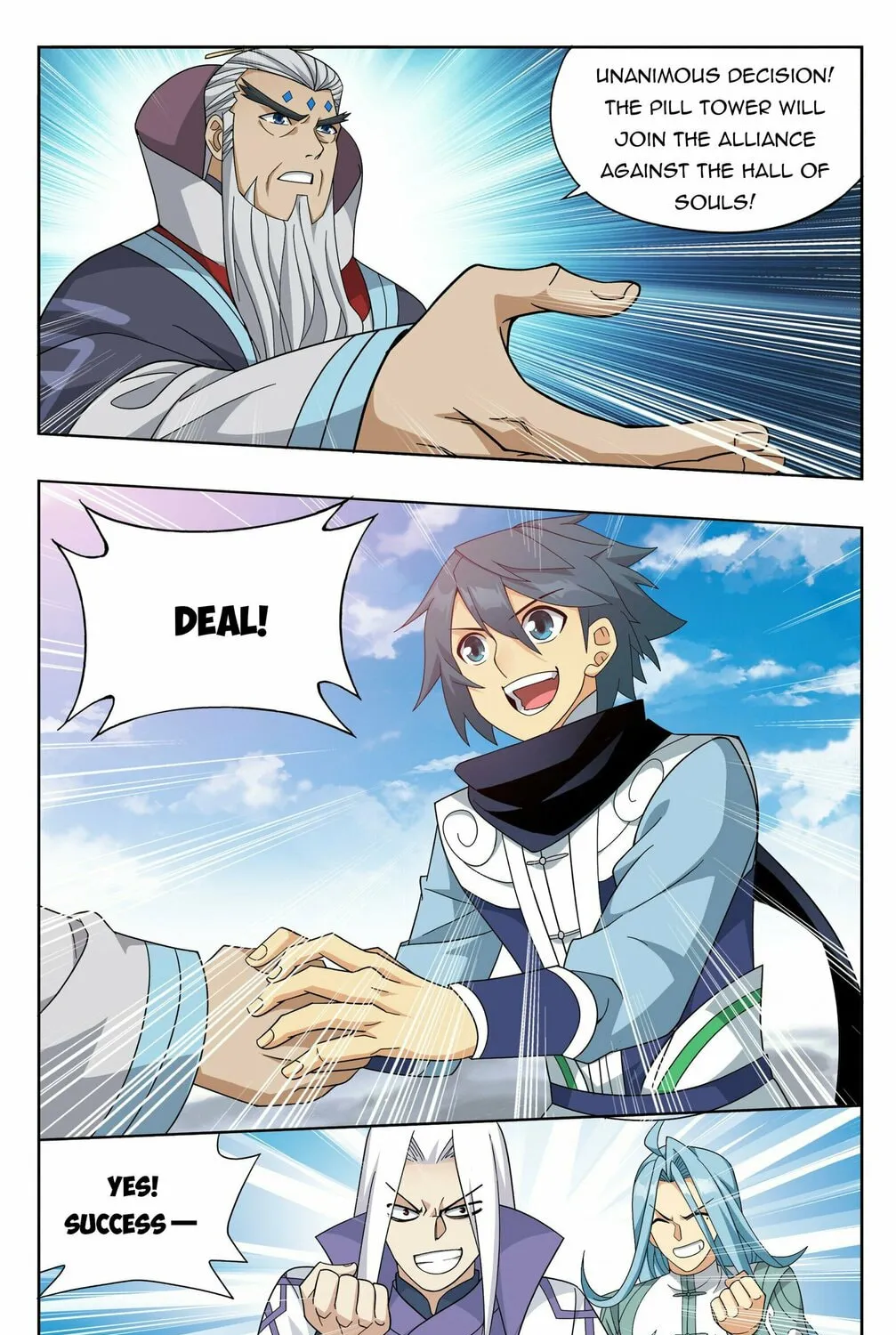 Battle Through the Heavens (Colored) Chapter 384 page 32 - 