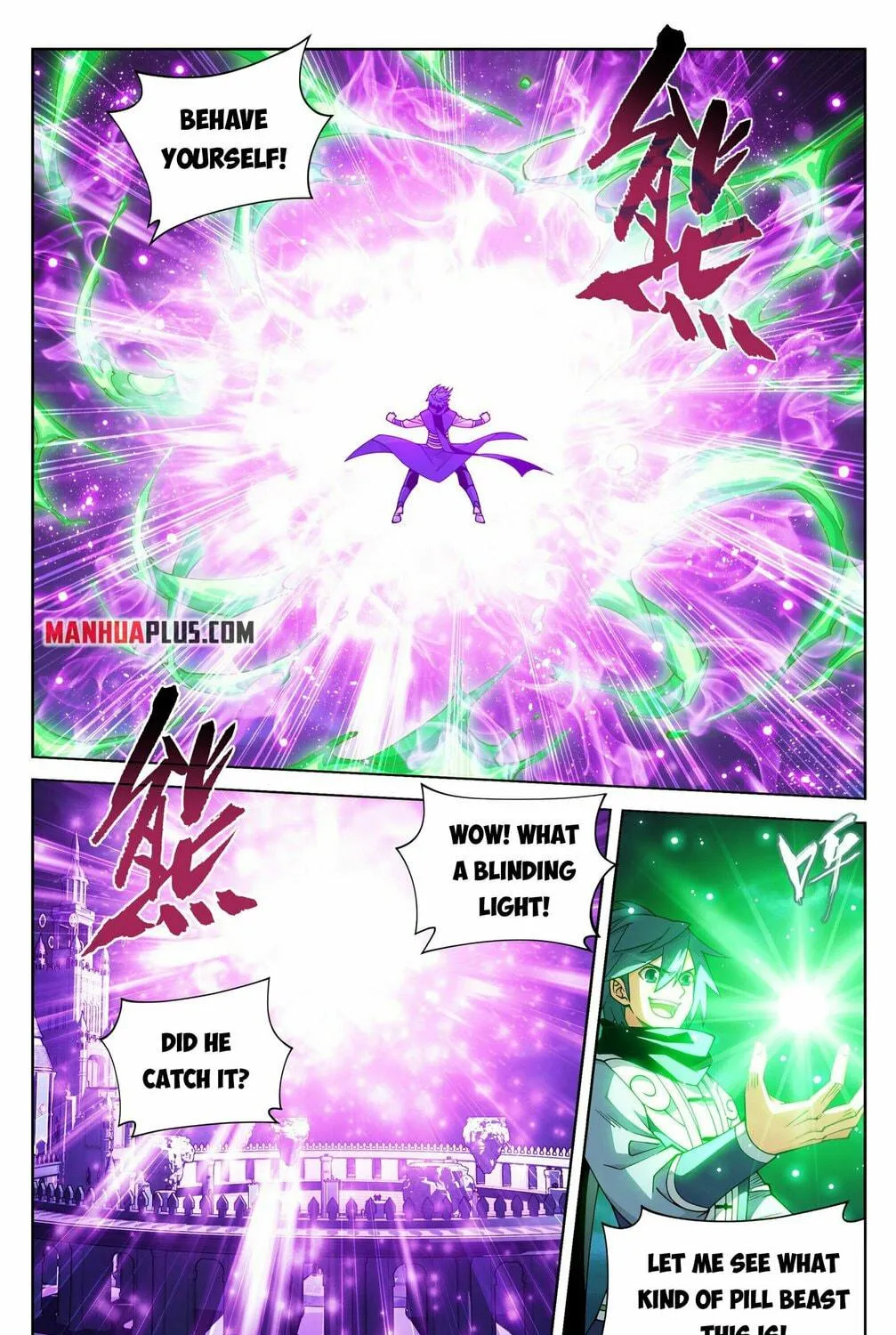 Battle Through the Heavens (Colored) Chapter 384 page 9 - 