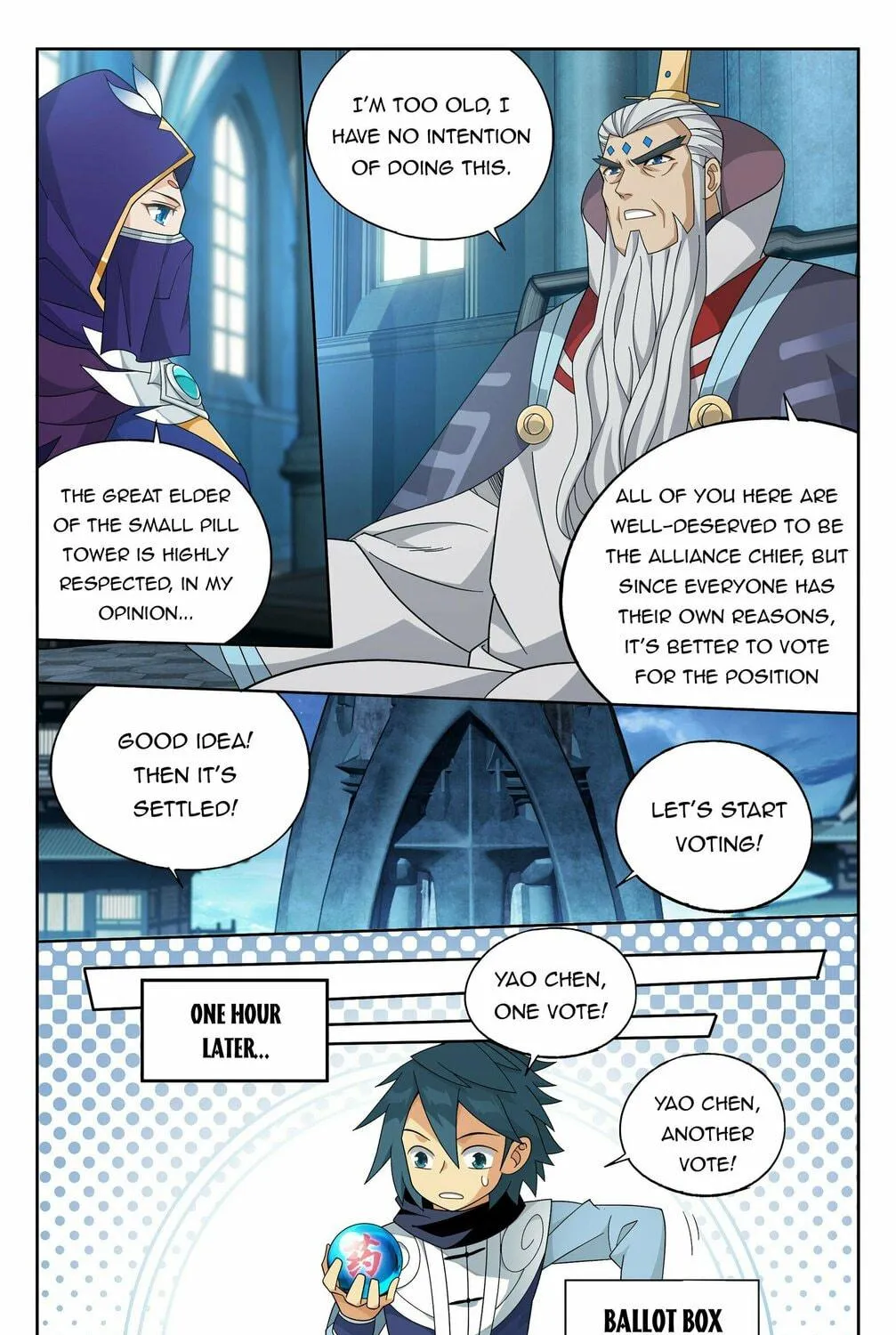 Battle Through the Heavens (Colored) Chapter 385 page 11 - 