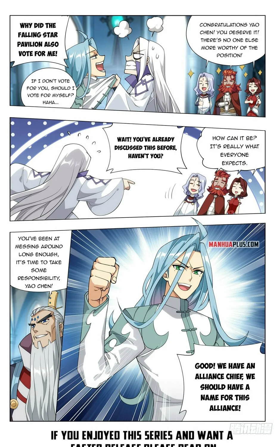 Battle Through the Heavens (Colored) Chapter 385 page 15 - 