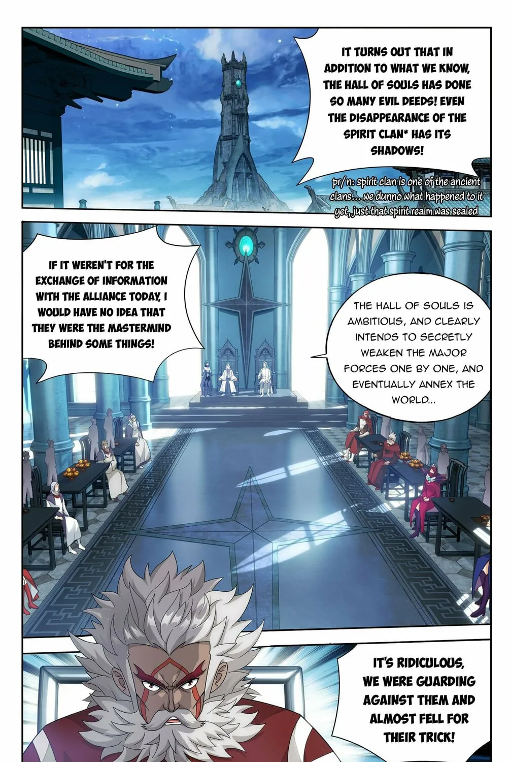 Battle Through the Heavens (Colored) Chapter 385 page 3 - 