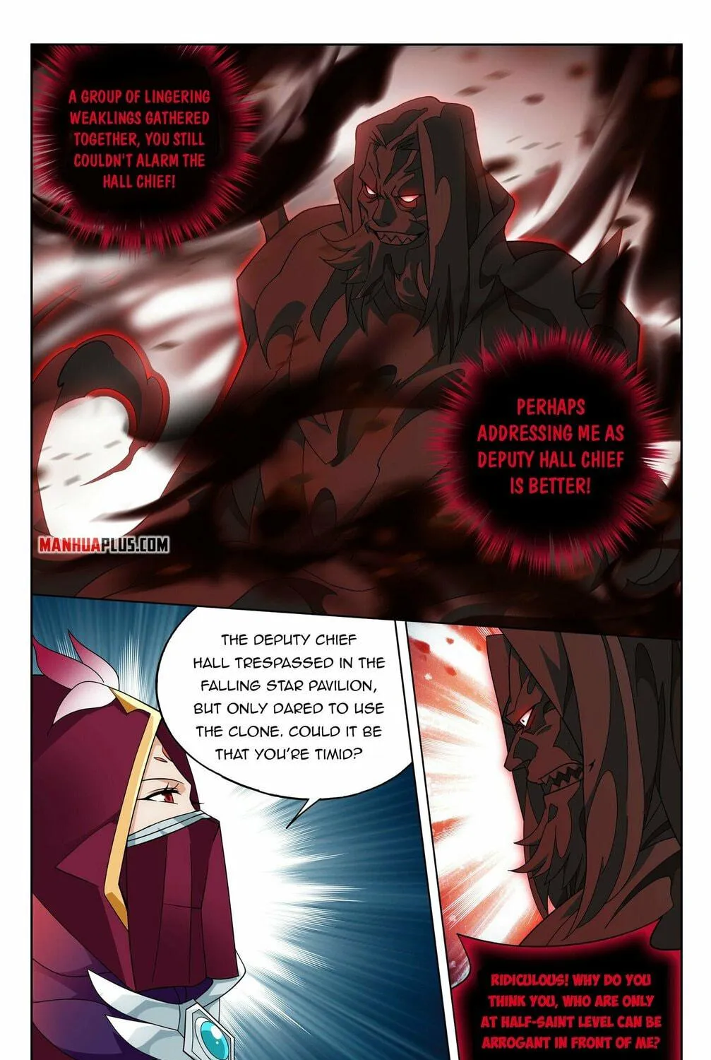 Battle Through the Heavens (Colored) Chapter 385 page 23 - 