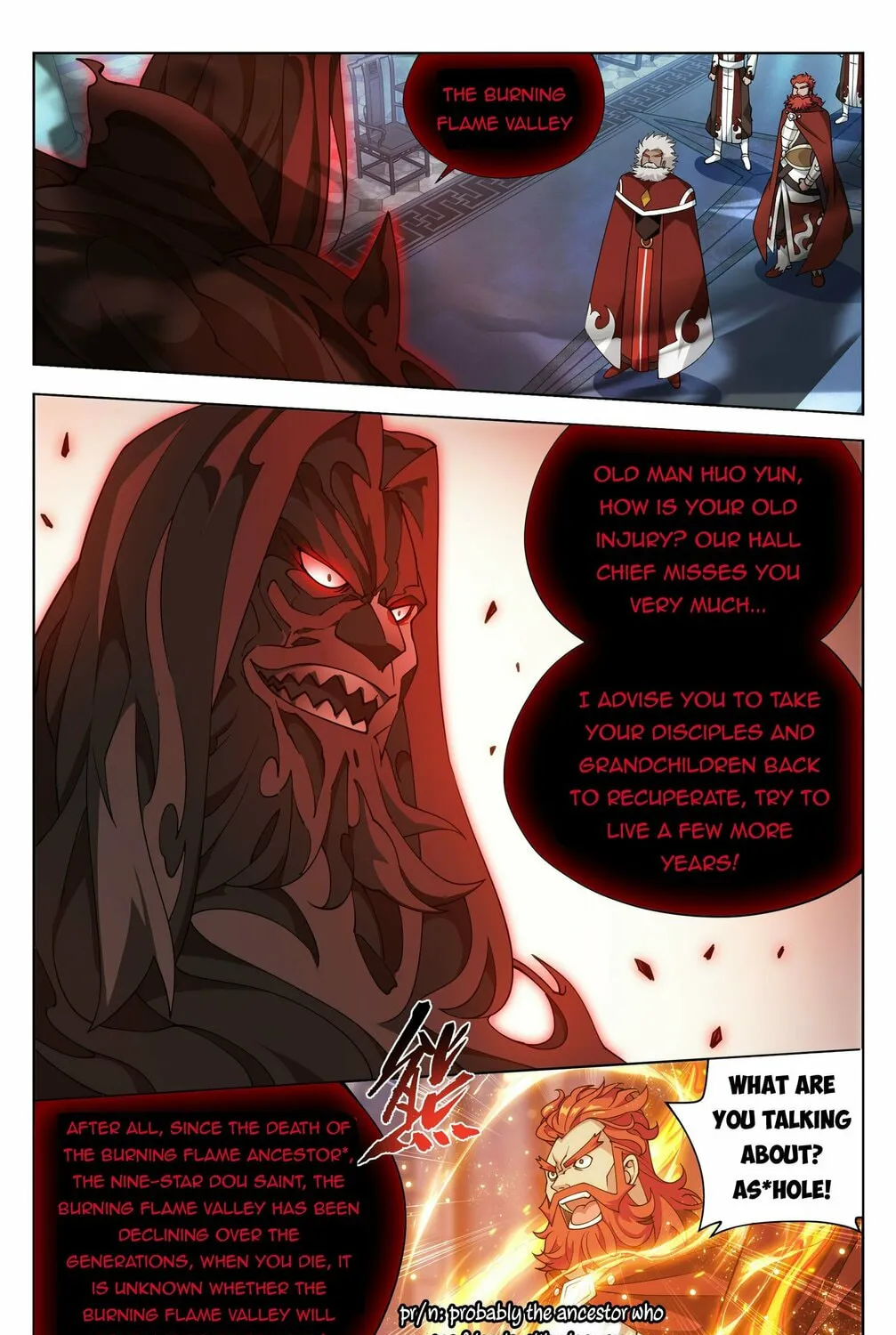 Battle Through the Heavens (Colored) Chapter 385 page 27 - 