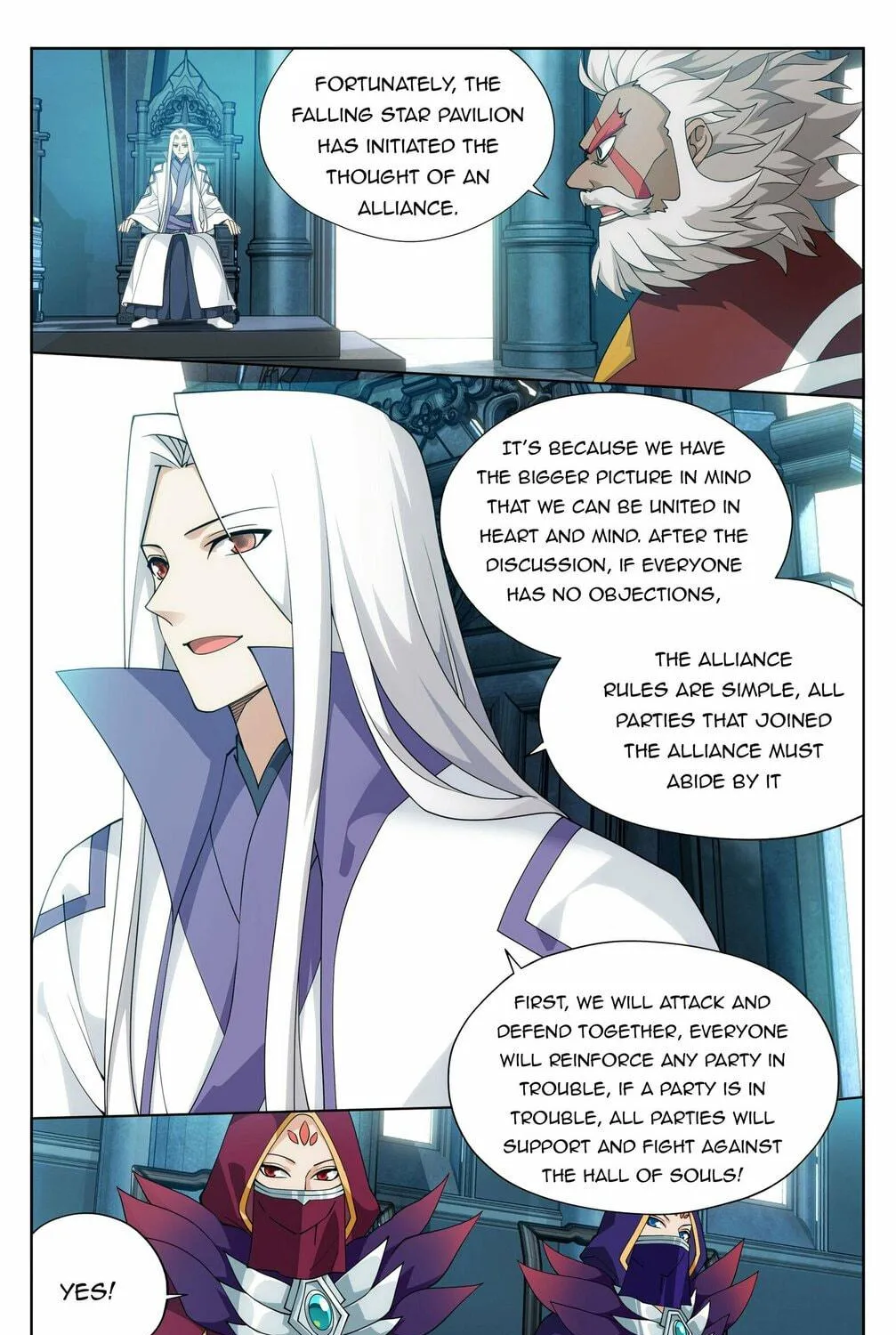 Battle Through the Heavens (Colored) Chapter 385 page 5 - 