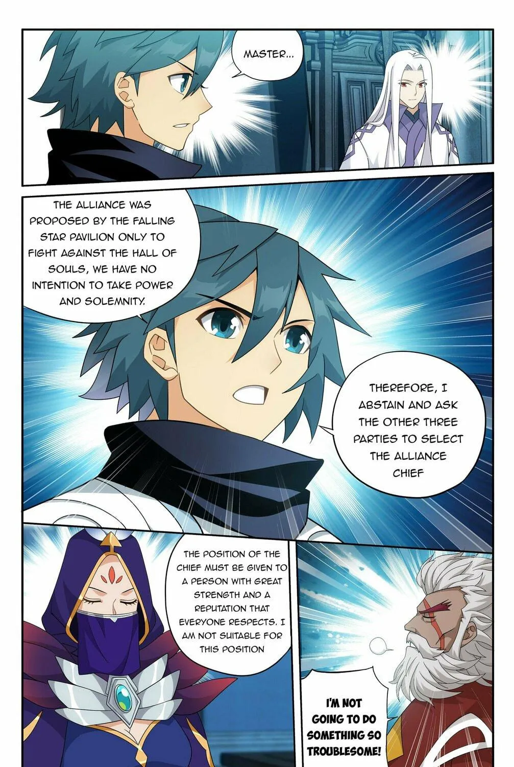 Battle Through the Heavens (Colored) Chapter 385 page 9 - 