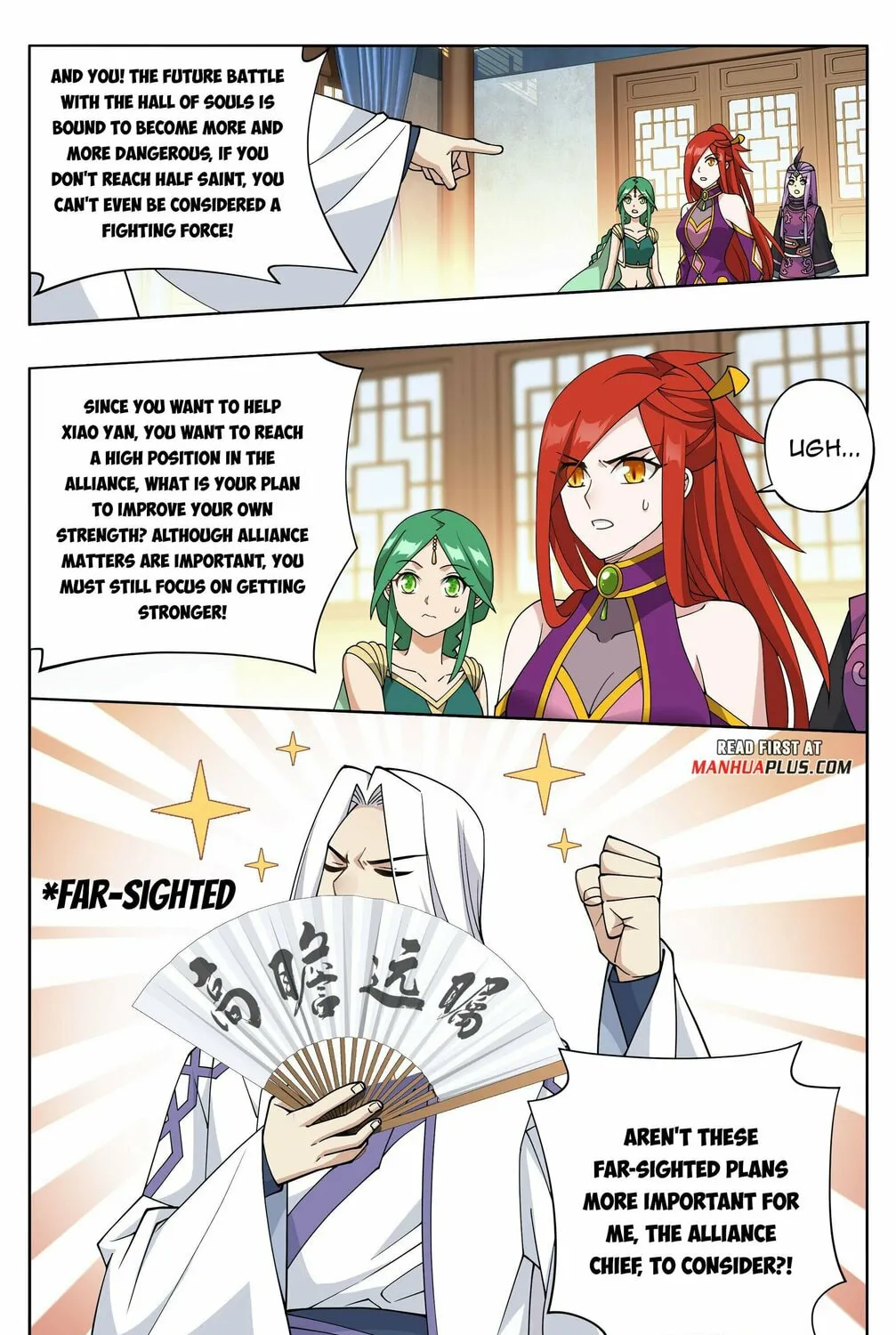Battle Through the Heavens (Colored) Chapter 386 page 38 - 